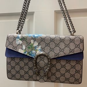 Gucci Dionysus Bag Blooms Print- Blue